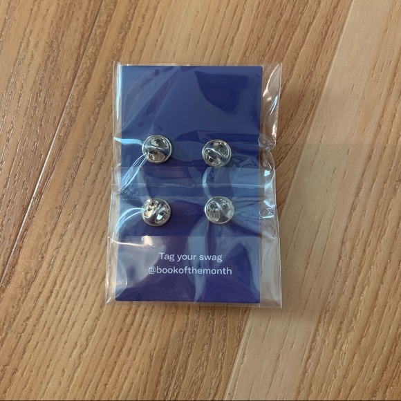 NWT Book of the Month Bookmoji Emoji Enamel Pins - Picture 7 of 7